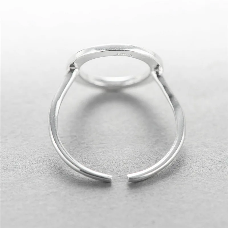 Женские винтажные кольца из серебра 100% пробы регулируемые|adjustable rings for women|open ringrings