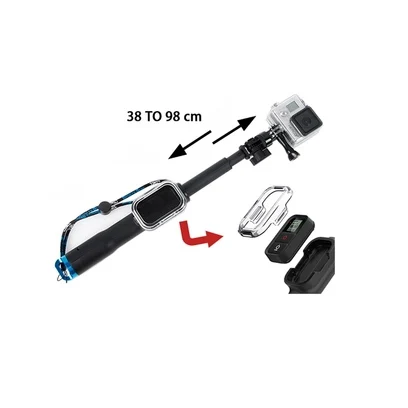 Новинка 2015 карманный монопод SP POV Pole с дистанционным управлением через Wi Fi чехол +