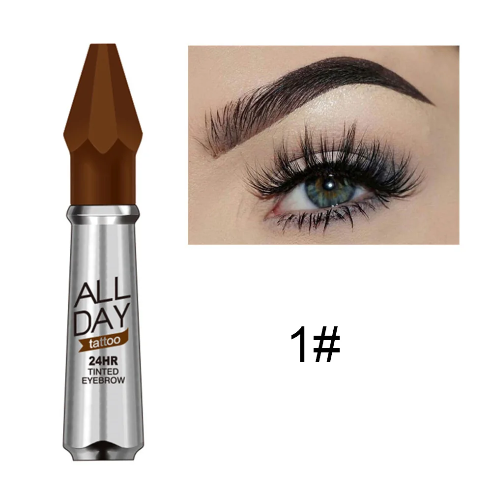 Хит! Женская крем краска для бровей водостойкая не выцветает длительное