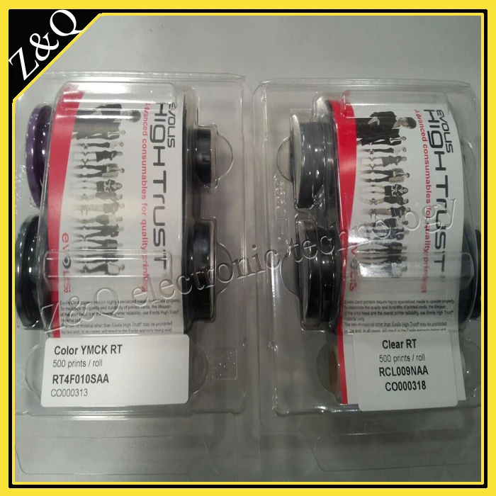Лента для принтера Evolis Avansia RT4F010SAA и RTCL009NAA|printer ribbon|evolis printer ribbonsevolis ribbon |