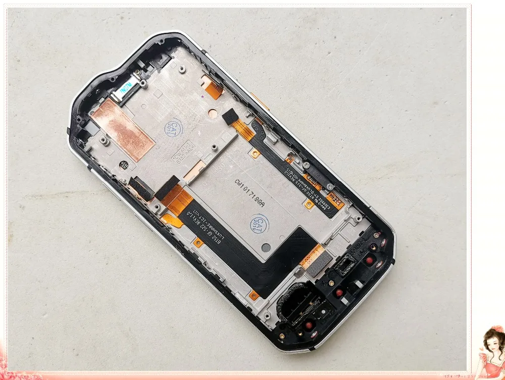 Б/у) рамка+() сенсорный+() ЖК для CAT S60