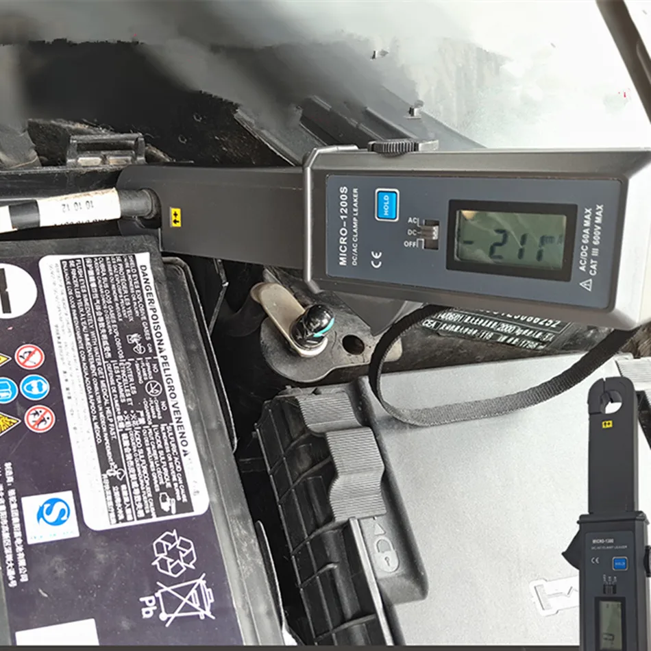 

MICRO-1200S Car Leakage Current Clamp Meter Dark Langer Upgrade Version