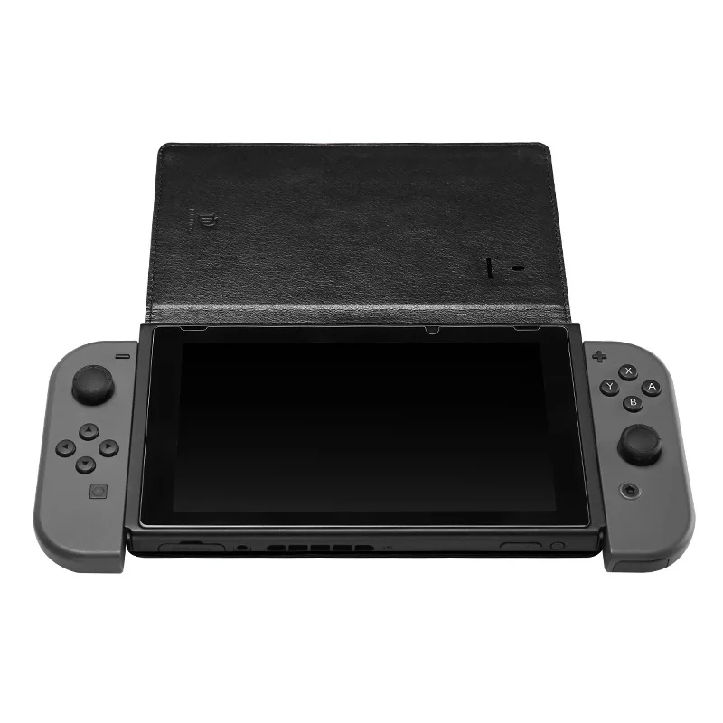 Игры кожаный чехол для nintend переключатель защитная крышка красный цвет синий