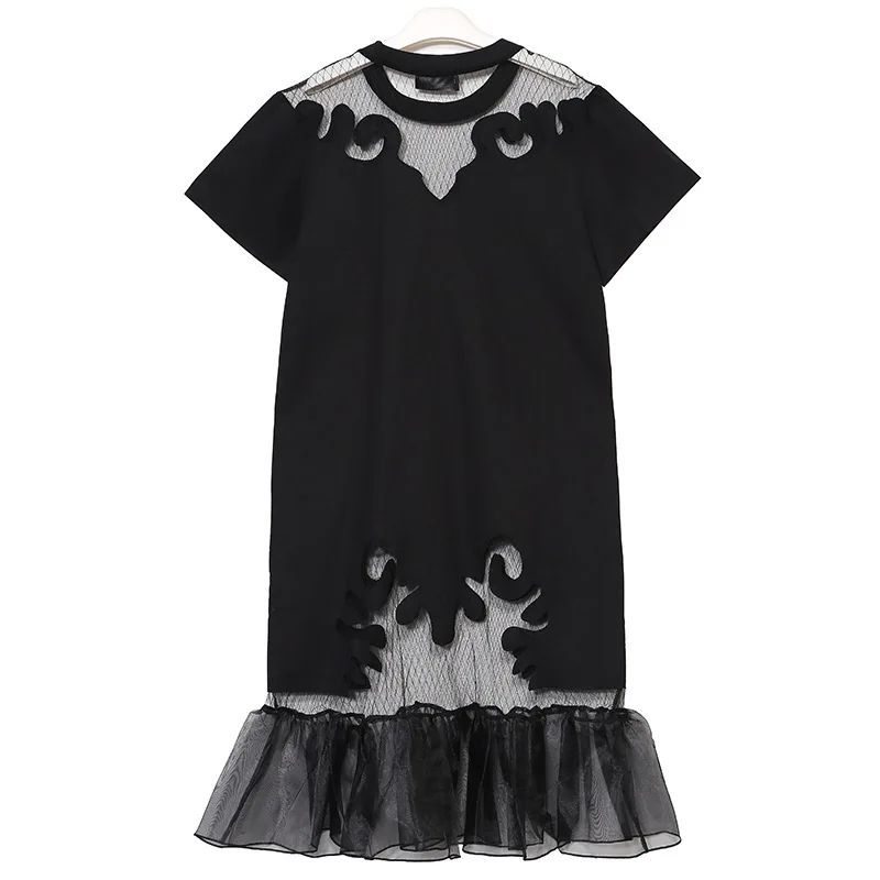 Новинка 2017 года поступление летние открытые пикантные Марля Лоскутная оборками