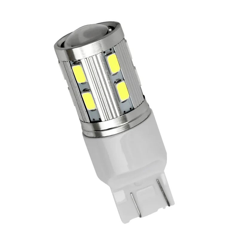 2 шт. T20 7443 W21/5 Вт супер яркий 16 SMD 5630 5730 светодиодный задний фонарь для автомобиля