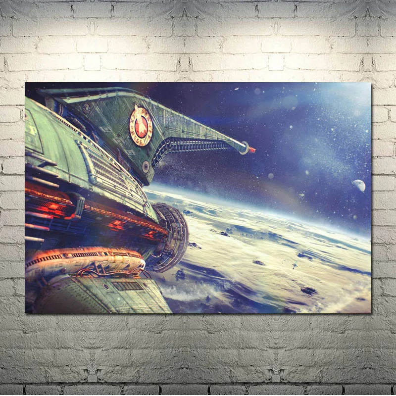 picture 2 Futurama мультфильм аниме искусство шелк Холст плакат 13x20 24x36 дюймов настенные панно-001 - Цвет: picture 2