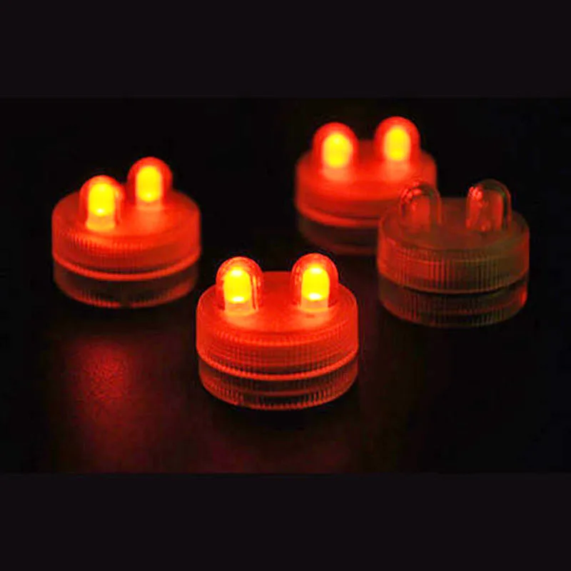 Суперъяркий двойной погружной светодиодный светильник для чая цветочный