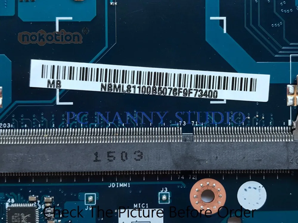 Материнская плата для ноутбука Acer Aspire E5-571P E5-571 материнская NBML811008 Z5WAH LA-B161P