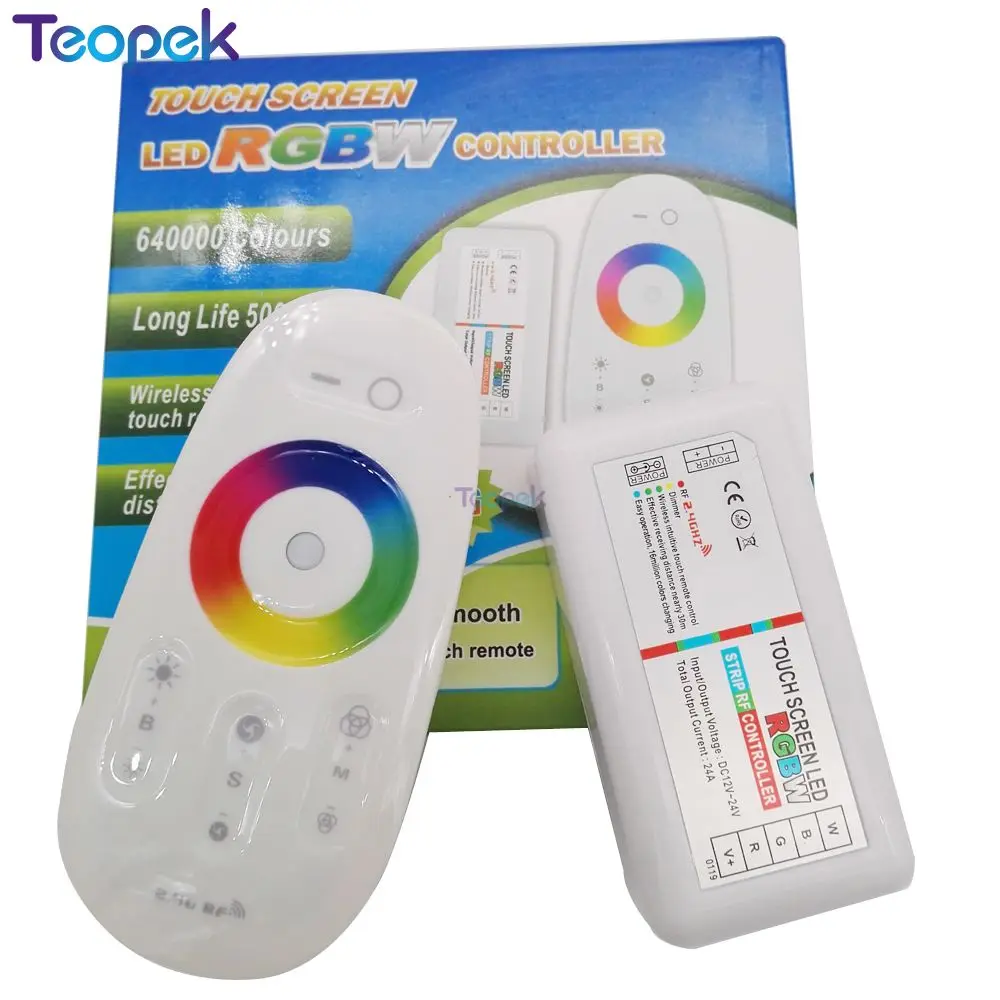 5M RGBW RGBWW RGB+Cool/Warm White IP65 Waterproof DC12V Flexible LED Strip + 2.4G Remote Controller+12V 5A Power | Освещение