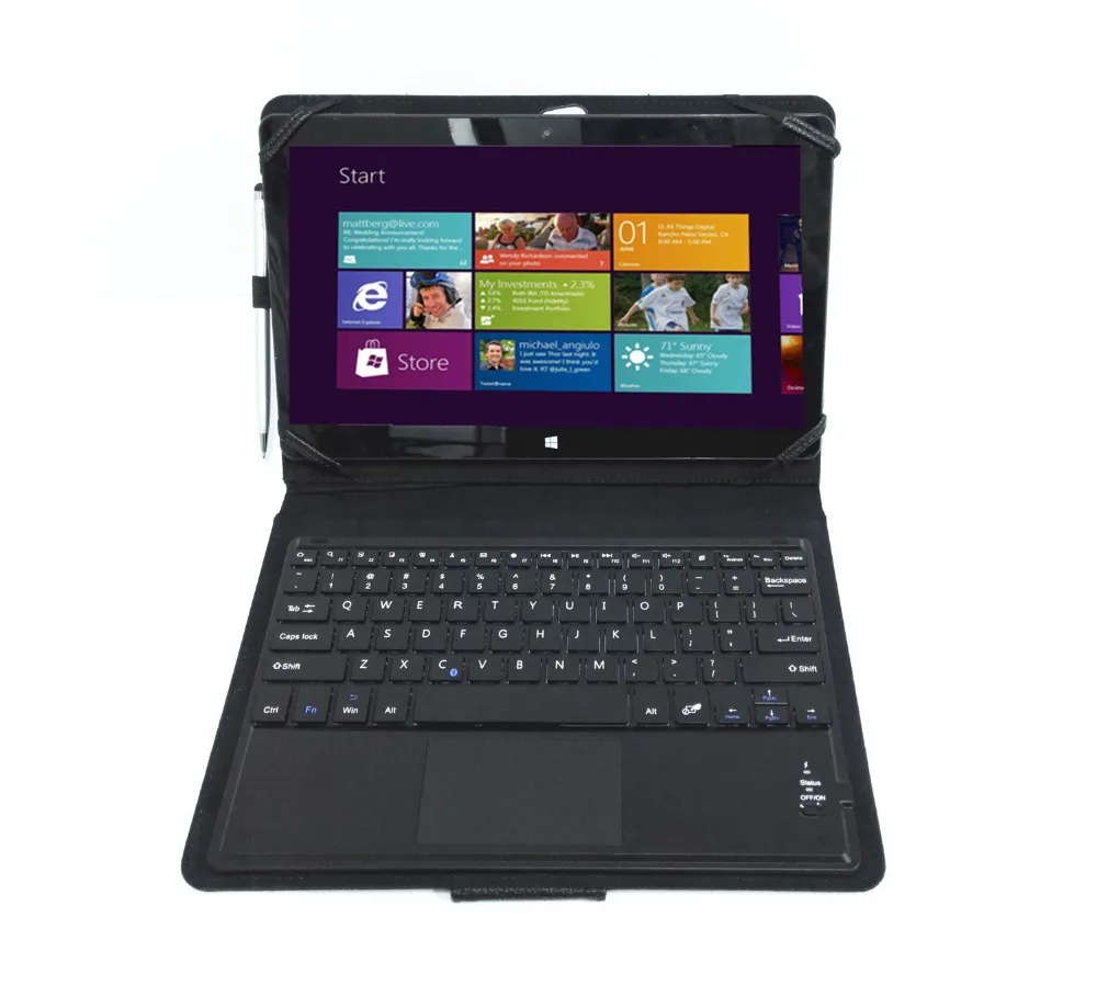 Новая Bluetooth сенсорная клавиатура для Microsoft surface RT pro 10 6 дюймов / RT|Клавиатуры| |