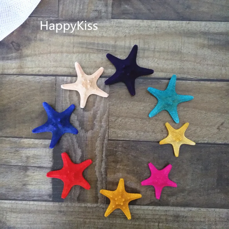 HappyKiss 3 шт. натуральные раковины морской звезды украшение в морском стиле