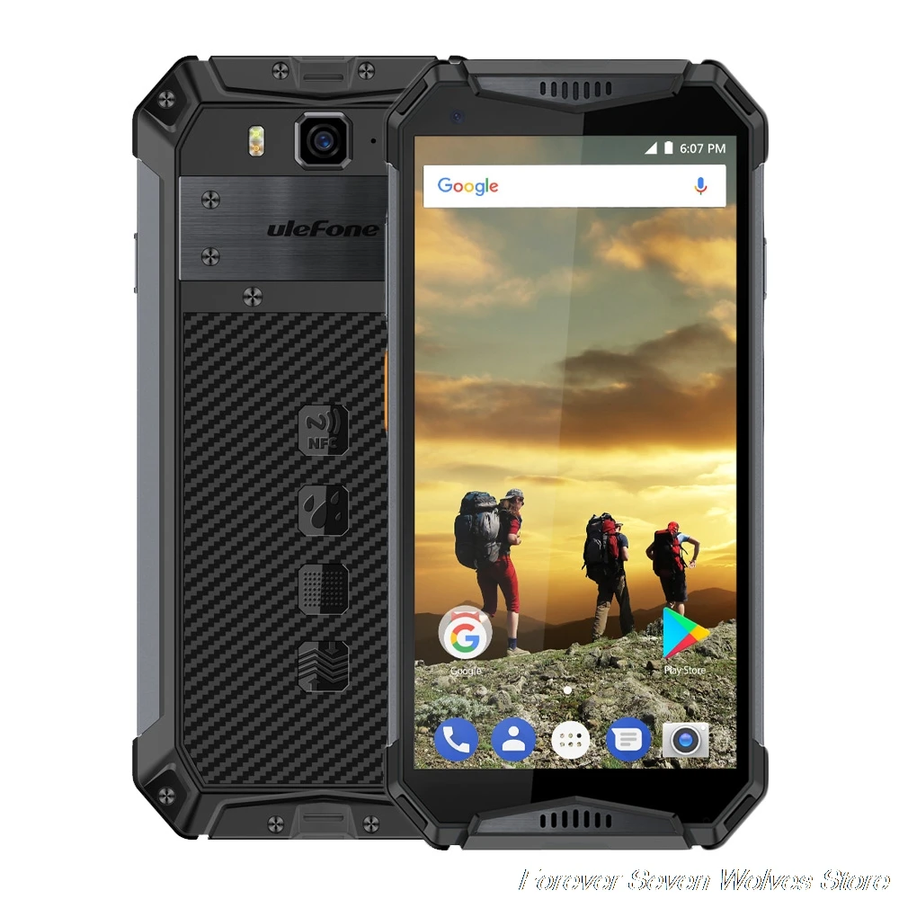 Ulefone Armor 3 смартфон с 5 7 дюймовым дисплеем восьмиядерным процессором FHD ОЗУ 4 Гб ПЗУ