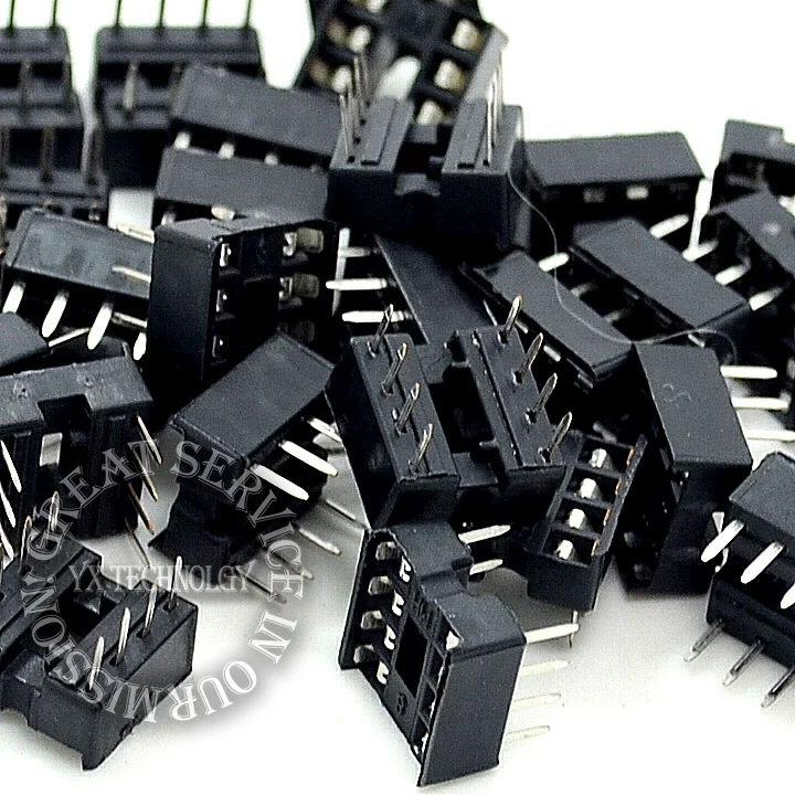 8pin DIP ИС адаптер припоя Тип 8 Pin 20 шт