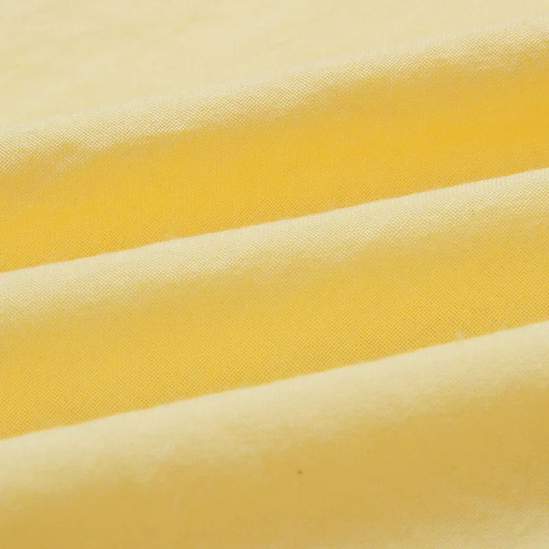 Женское пляжное платье бикини с оборками желтое однотонное глубоким v образным