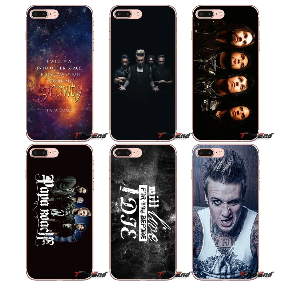 Для iPhone X 4 4S 5 5S 5C SE 6 6S 7 8 Plus Samsung Galaxy J1 J3 J5 J7 A3 A5 2016 2017 Papa Roach F. E.a.r. Альтернативный рэп