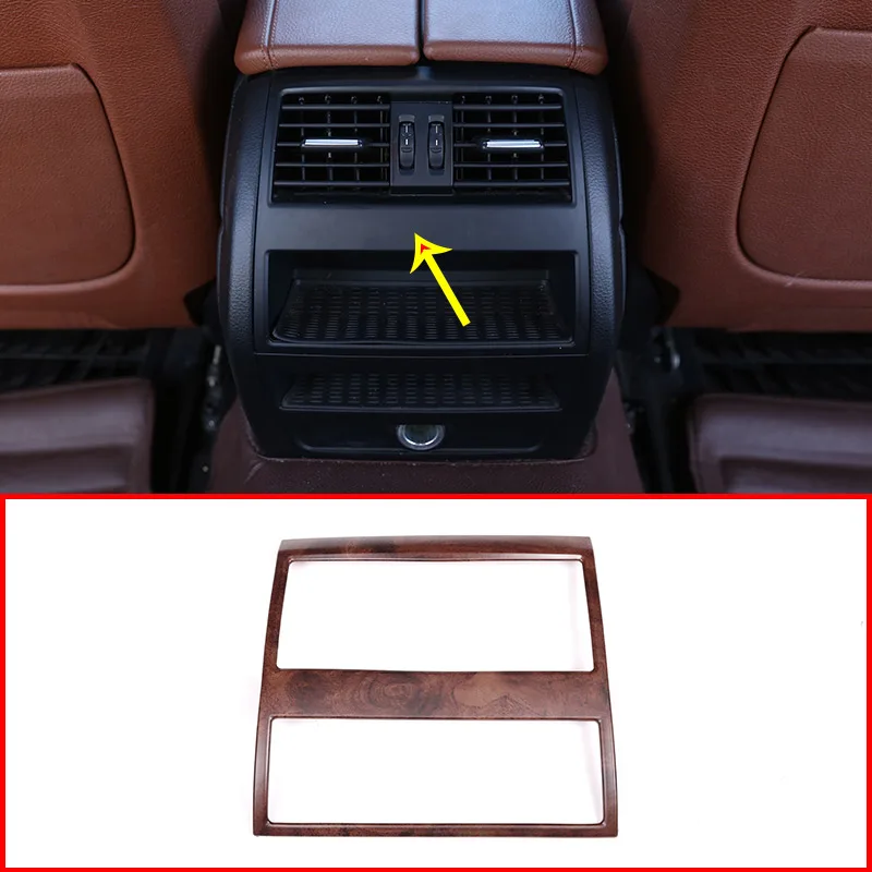 

Rose Wood Grain For BMW 5 Series f10 520 525 2011-2016 ABS Rear Air Conditioning Vent Frame Trim