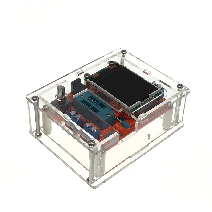 Чехол для TFT GM328 тестер транзисторов диодов LCR ESR meter PWM Square wave|shell|shell case |