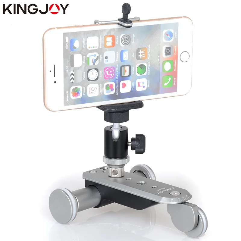 KINGJOY мини моторизованный Электрический гусеничный слайдер мотор тележка