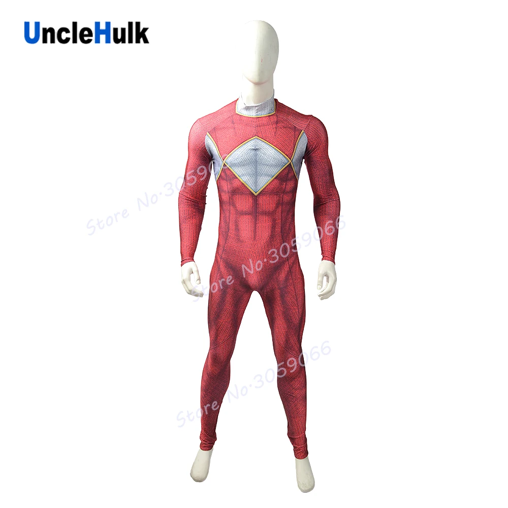 Zyuranger Tyranno Ranger спандекс Zentai боди костюм Хэллоуин Косплей Костюм | UncleHulk|cosplay