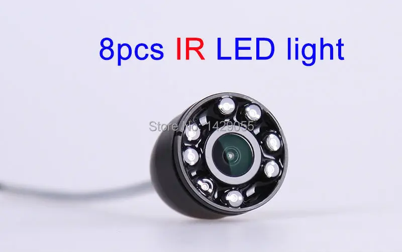 720P ИК Ночное Видение 4 3 дюймов монитор камера комплект подводный лед Видео