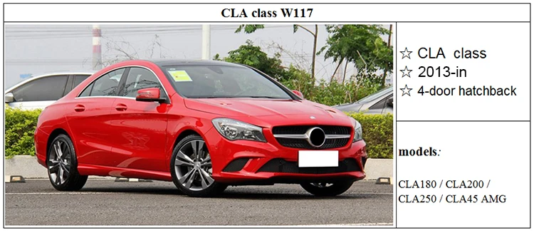 Для Mercedes CLA W117 C117 X117 задний спойлер багажника Big Duckbill крыло Стиль Renntech углеродное
