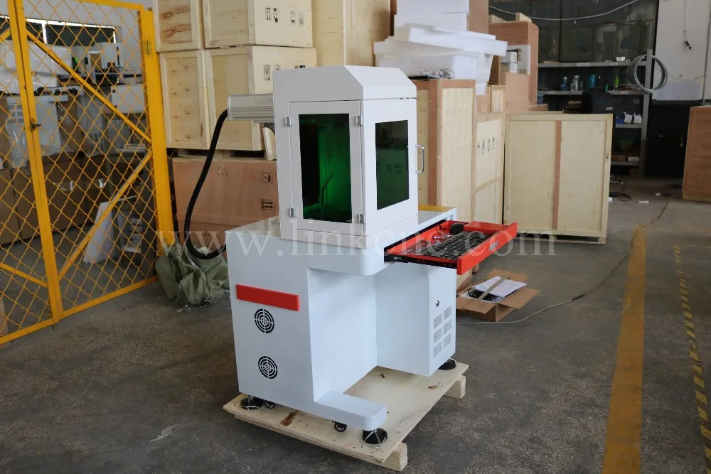 Новая модель ЧПУ волоконно лазерной маркировочной машины 30 Вт 50 с высокой