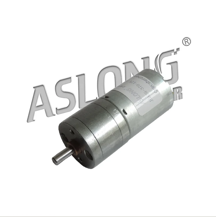 2 шт./лот! Aslong JGA25 370RC 6 12 В Dc мотор микромотор редуктор Реверсивный с D валом|dc motor|gear