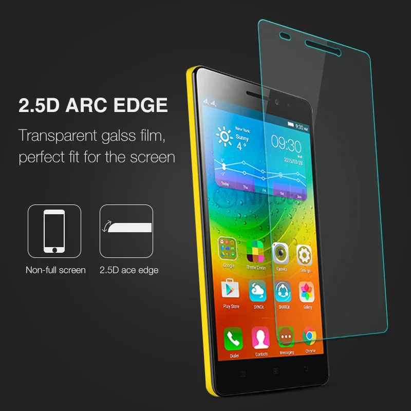0 26 мм 2.5D Премиум Закаленное стекло пленка для Lenovo Lemon K3 Note K3note Music K50 T5 A7000 Plus защита