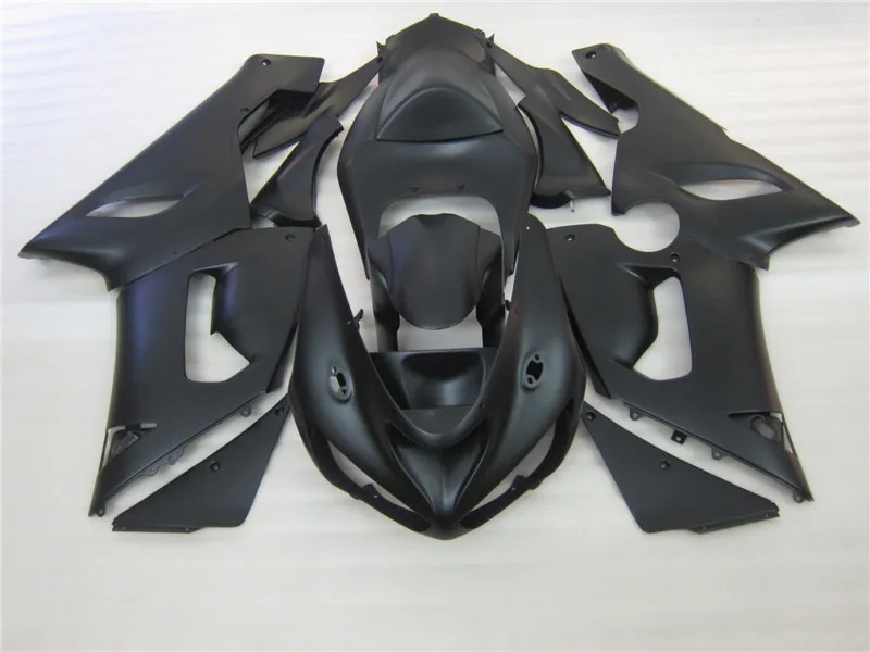 Обтекатель кузова для Kawasaki ninja ZX6R 05 06 матовый черный корпус обтекателей 2005 2006