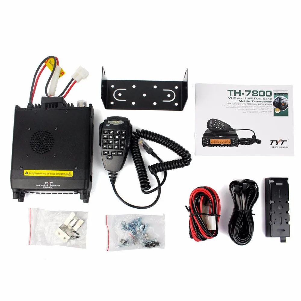 Новое поступление совершенно новое 50 Вт TYT TH-7800 VHF UHF Cross Band Repeat 136-174/400-480