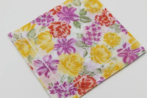 Женский носовой платок из хлопка 100%/бабушка шикарный дрожащий принт 43 см/много