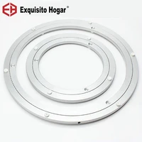 home hardware dining table slewing bearing aluminum circle round table turntable restaurant universal glass turntable base