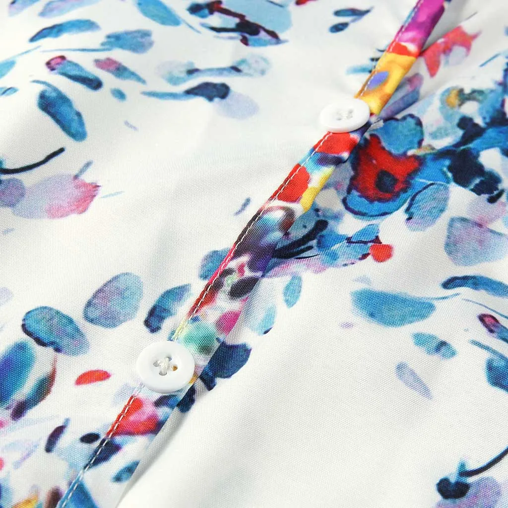 Женская майка на бретельках летняя модная повседневная с принтом и пуговицами