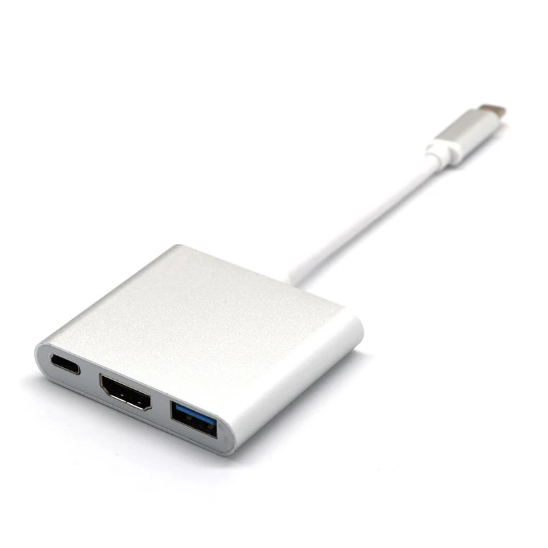Высокое качество USB 3 1 Тип C к HDMI 0 концентратор многопортовый адаптер донгл док
