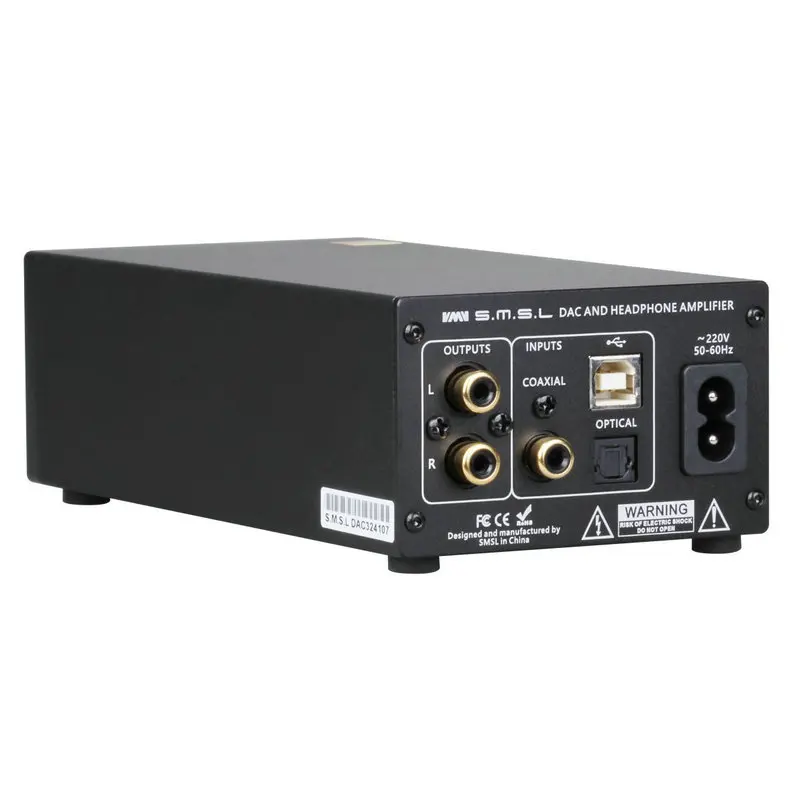 Зазор SMSL M7 2xAK4452 32 бит/768 кГц DSD512 USB ЦАП с усилителем для наушников USB коаксиальный Оптический вход RCA 6,35 разъем выход