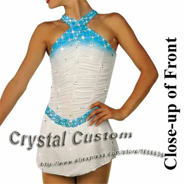 Профессиональные индивидуальные платья для катания на коньках девочек из