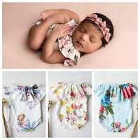 new newborn photography props baby newborn girl outfits bebe photo props romper flower newborn baby girl clothes off shoulder