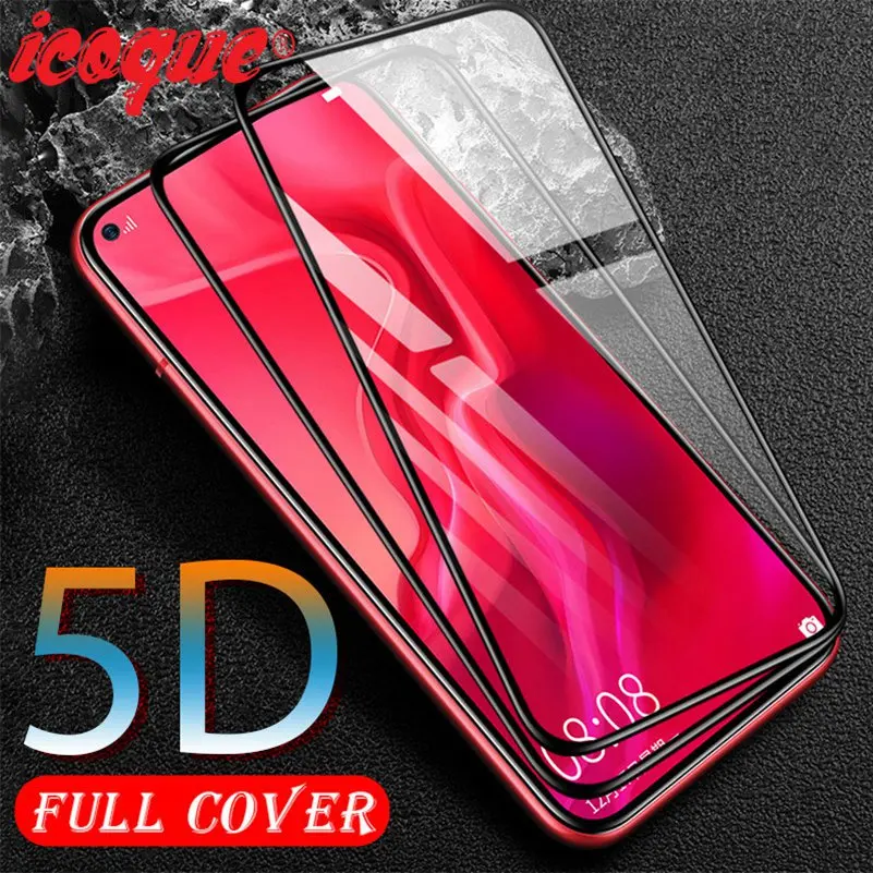 5D закаленное стекло для Huawei Y9s Y8s Y6s Y8p Y7p Y6p Y5p Защитное экрана Honor View 20 Pro 9X 9c 9s 10i 20i Magic