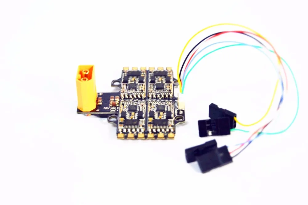 4 в 1 30A BLHeli ESC 2-4S LiPo батарея прошивка DSHOT 4x30A для FPV гоночного квадрокоптера | Игрушки