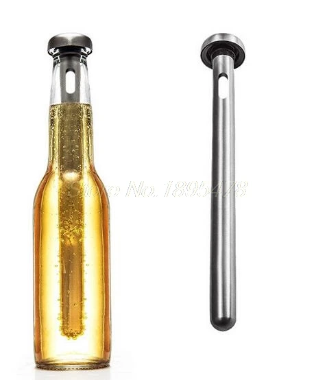 50 шт. полезный прочный охладитель напитков из нержавеющей стали|wine cooling stick|chiller