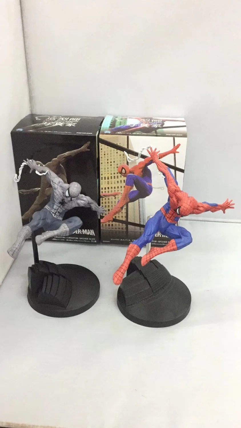 Человек паук серия ПВХ фигурку Коллекционная модель speelgoed 15 см|action figure|pvc action
