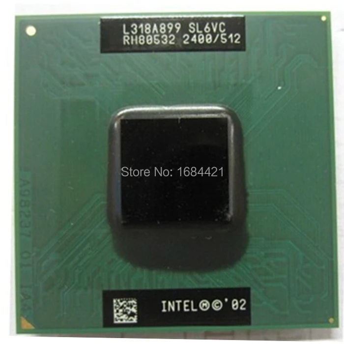 Pentium 4-M 2.4 GHz 512k\400 Notebook Laptop CPU Original official version processor Computer | Компьютеры и офис