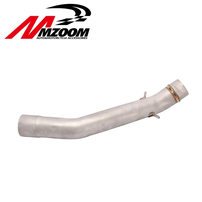Free shipping Motorcycle stainless steel middle of the exhaust pipe For Kawasaki Z750 ZR750 | Автомобили и мотоциклы