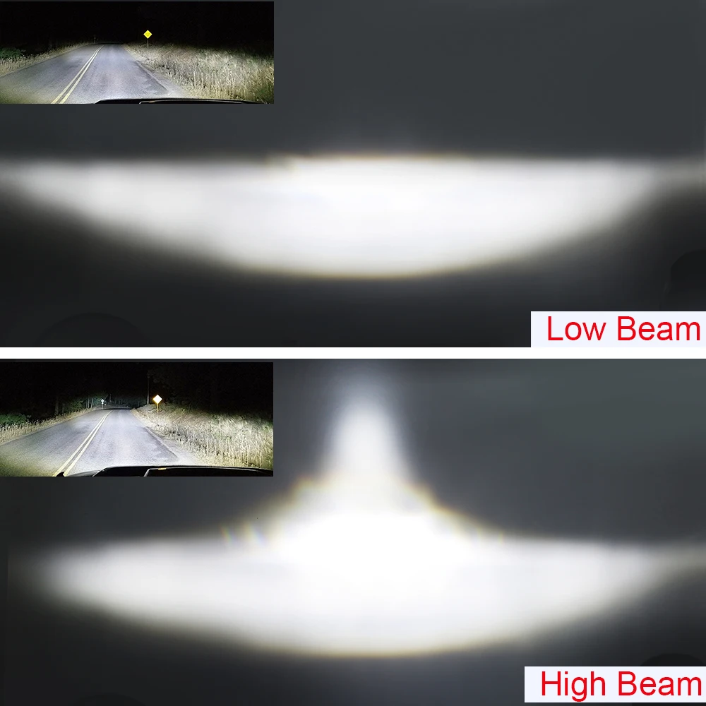 

SUP-LIGHT 7 inch Round Led Headlights 75W Hi/Lo Beam Headlamp with White DRL for Jeep Wrangler JK TJ LJ 4x4 Off-road Lighting