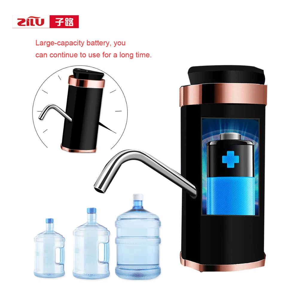 

2019 NEW Bottled Water Pumping Rechargeable Water Dispenser Household Electric Pure Bucket Water Pressure Wireless Water Pump
