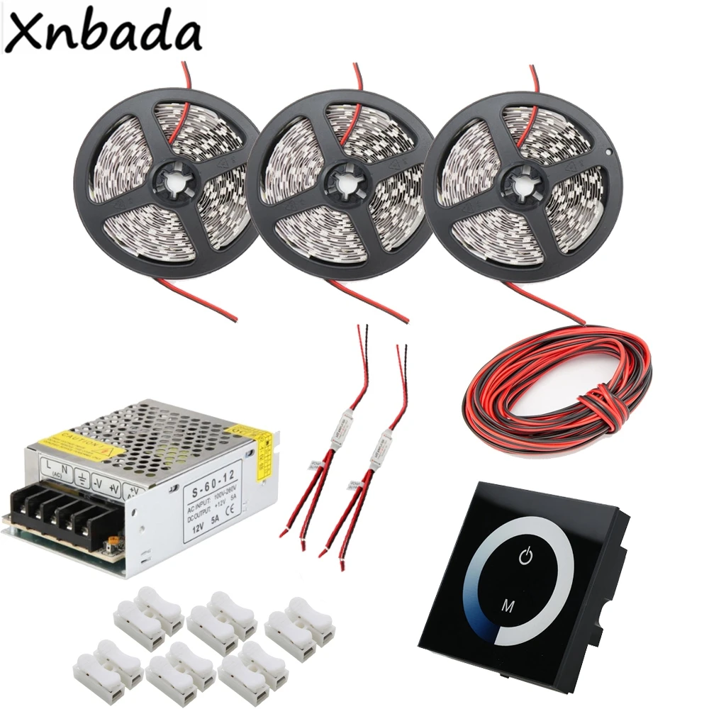 Светодиодная ленсветильник SMD5050 белый/теплый белый/синий/красный цвета