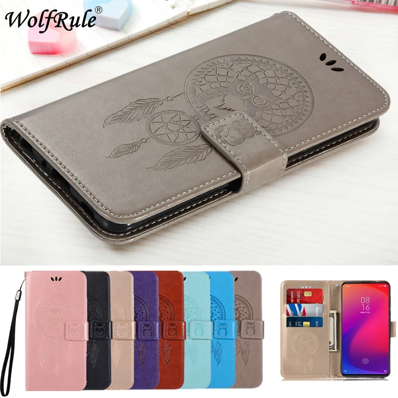 

Чехол для Xiaomi Redmi K20, модный кожаный чехол с рисунком совы для Xiaomi Redmi K20, роскошный чехол-книжка для телефона Redmi K20
