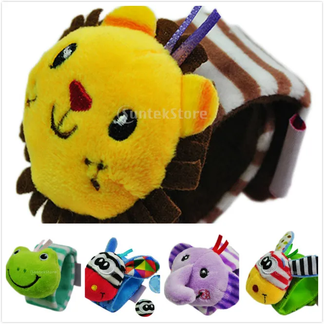 1 шт. мягкие плюшевые игрушки для детей ясельного возраста милый браслет с