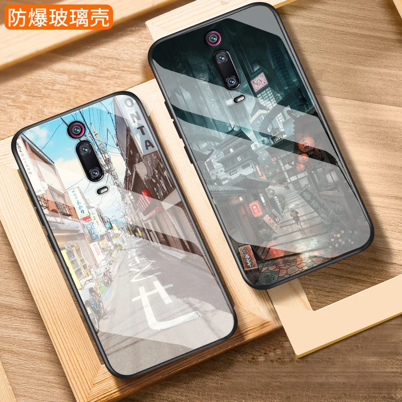 Чехол для Xiaomi Redmi K20 Pro роскошный силиконовый край с жестким 3D окрашенным