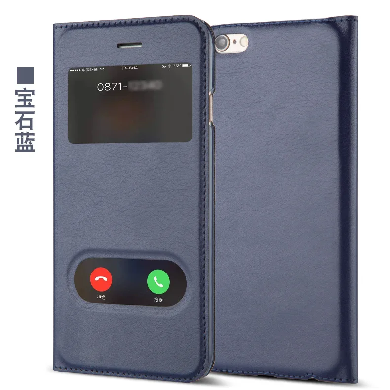 Интеллектуальный сна флип чехол Искусственная кожа для iphone6/6s/5/5S/se/6 plus/6s